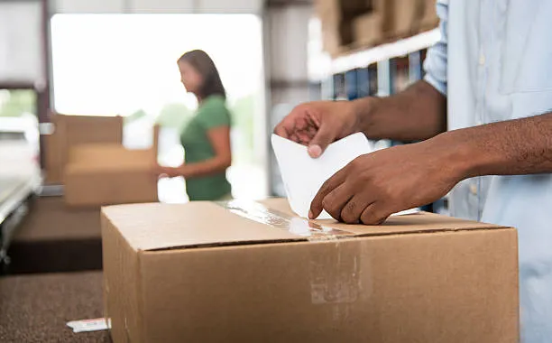 Label every box by room and priority