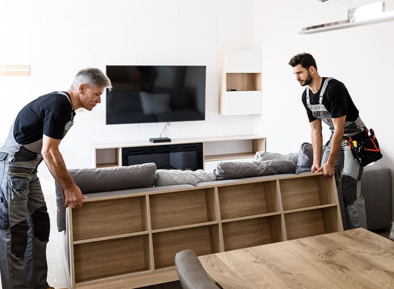 Furniture-only moves to a nearby property